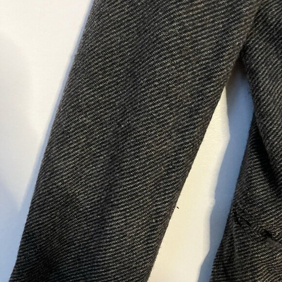 Etoile Isabel Marant Blazer Womens 0 Wool Blend Tweed Black Gray - Picture 5 of 8